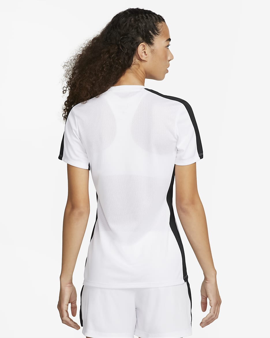 Haut de football a manches courtes Nike Dri FIT Academy pour Femme